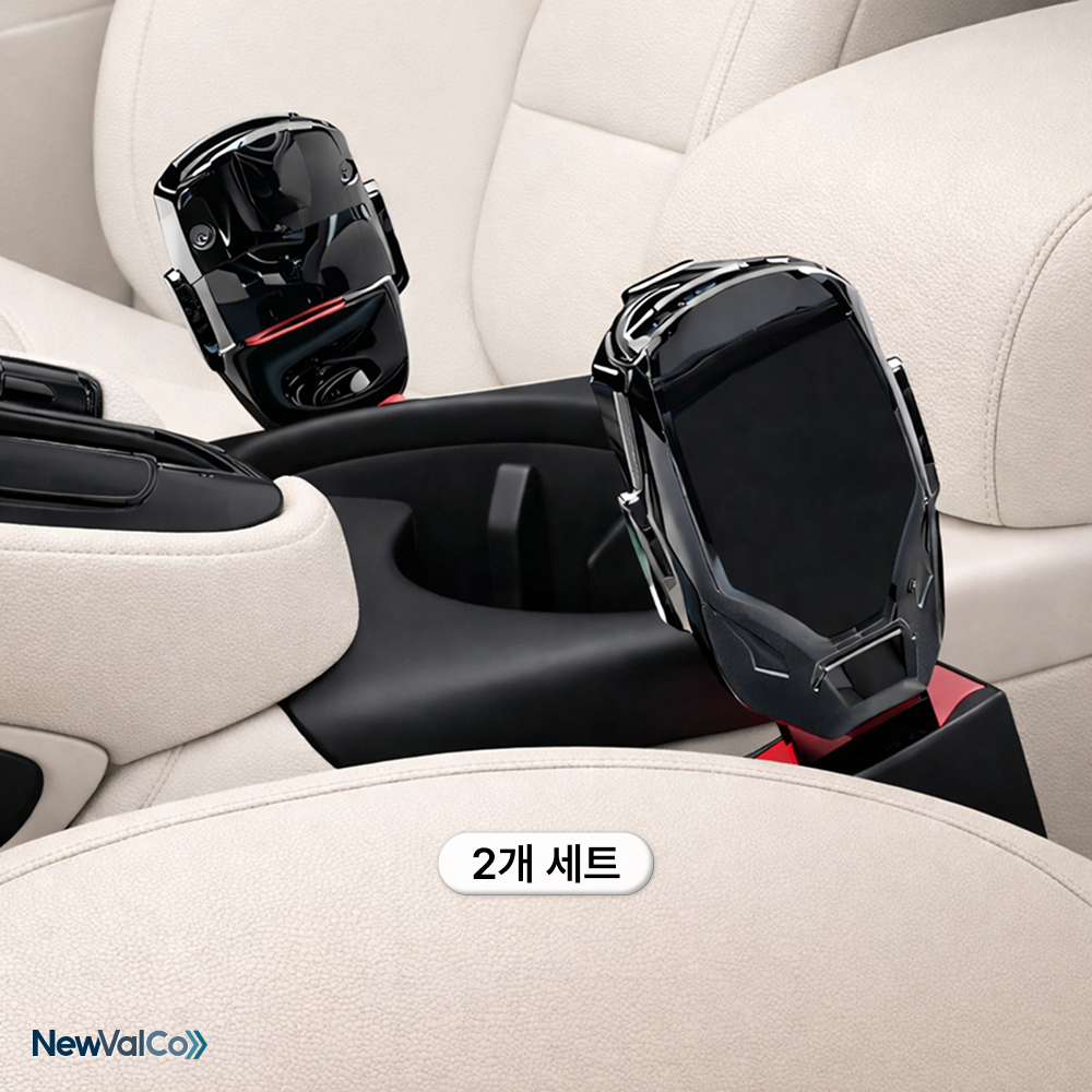 뉴밸코 프리미엄 아연합금 차량용 안전벨트 연장클립, 2개, 건메탈 블랙 25,500원