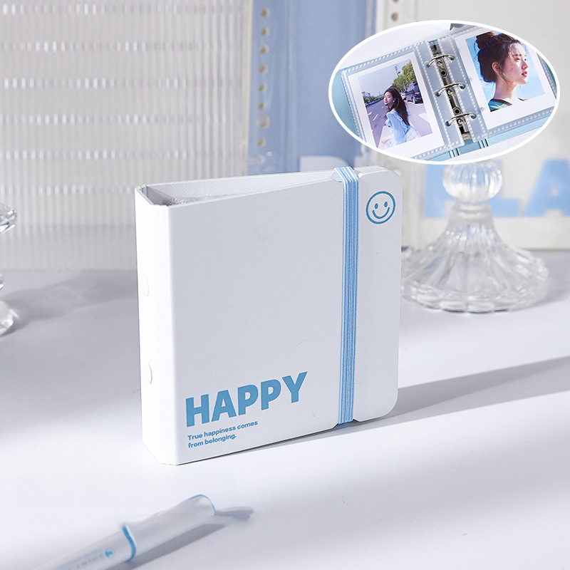 아이돌 포토카드 보관함 영화 포토카드 보관함 인스탁스 미니 포토앨, 제2면 해피 카드 앨범[20매 내지 포함], 1매 9,900원