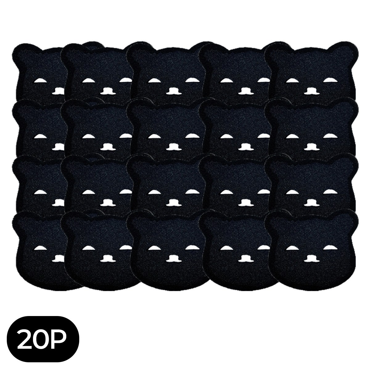 생활친구 반려동물 털 제거 세탁볼, 20개, 블랙 6,900원