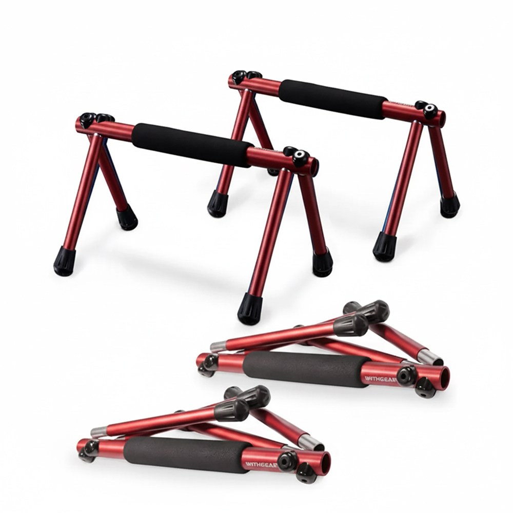 위드기어 국내 제작(국산) 푸쉬업바 PUSW1 팔굽혀펴기 스트롱 홈트레이닝 평행봉 플란체 운동 기구, 레드, 호크 67,000원