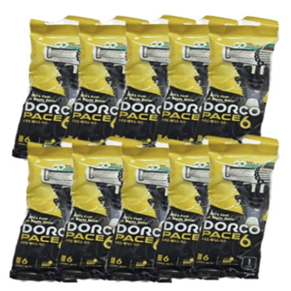 도루코 면도기 페이스6 일회용 6중날 휴대용 면도기 16,750원