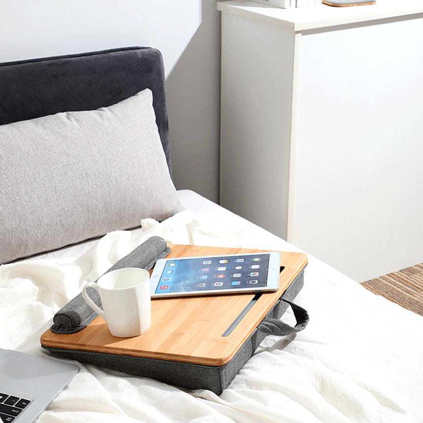 모든하루 쿠션 무릎 테이블 노트북 태블릿 독서대 받침대, 현재가 25,900원