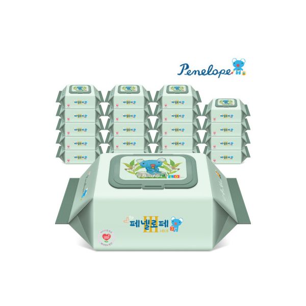 아기물티슈 3세대 손과입티슈 캡형 20매x20팩 33,600원