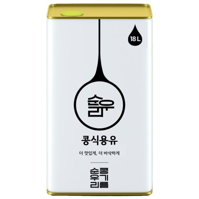 더 맛있게 더 바삭하게 순우리 식용유 18L, 1개, 18L 58,500원