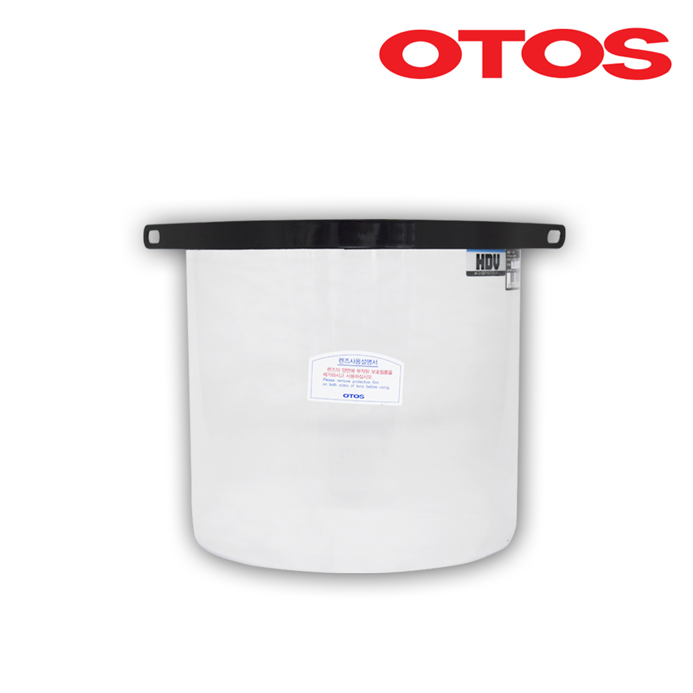 오토스 F-62AN 전용 교체면 교환면 면체 보안면 투명 안전면 보호면 눈보호 얼굴보호 안면보호 무색 산업용 작업용 OTOS 카리스툴, 1개 5,990원