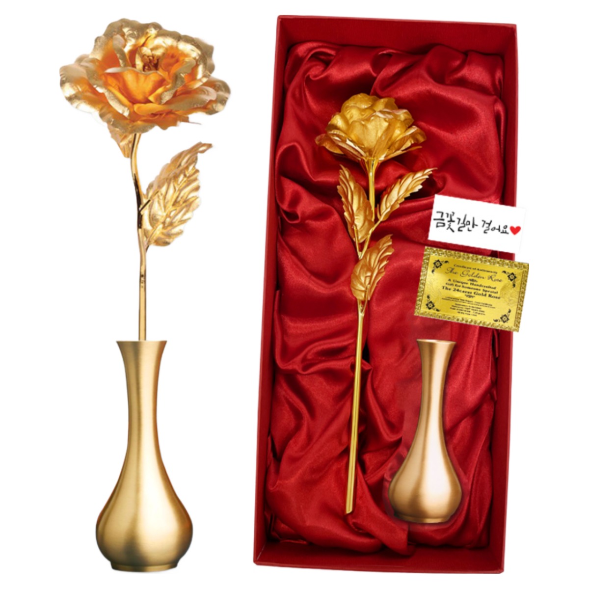 금장미 금 카네이션 꽃 어버이날 선물 부모님선물 결혼기념일 이벤트 엄마 생신 여자 생일선물 69,800원