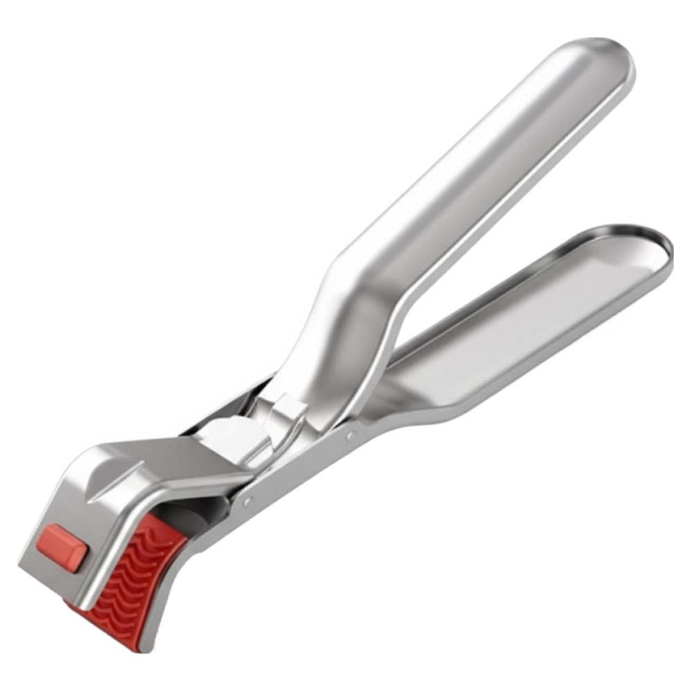 피앤케이 스테인레스 미끄럼 열 방지 오븐 집게, 실버, 1개 7,200원