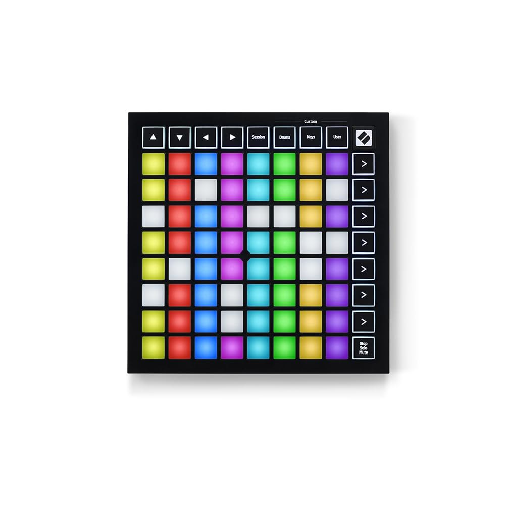 노베이션 런치패드 미니 [MK3] - 휴대용 MIDI 64패드, 에이블턴 라이브 및 로직 프로 성능을 위한 USB 그리드 컨트롤러 198,000원