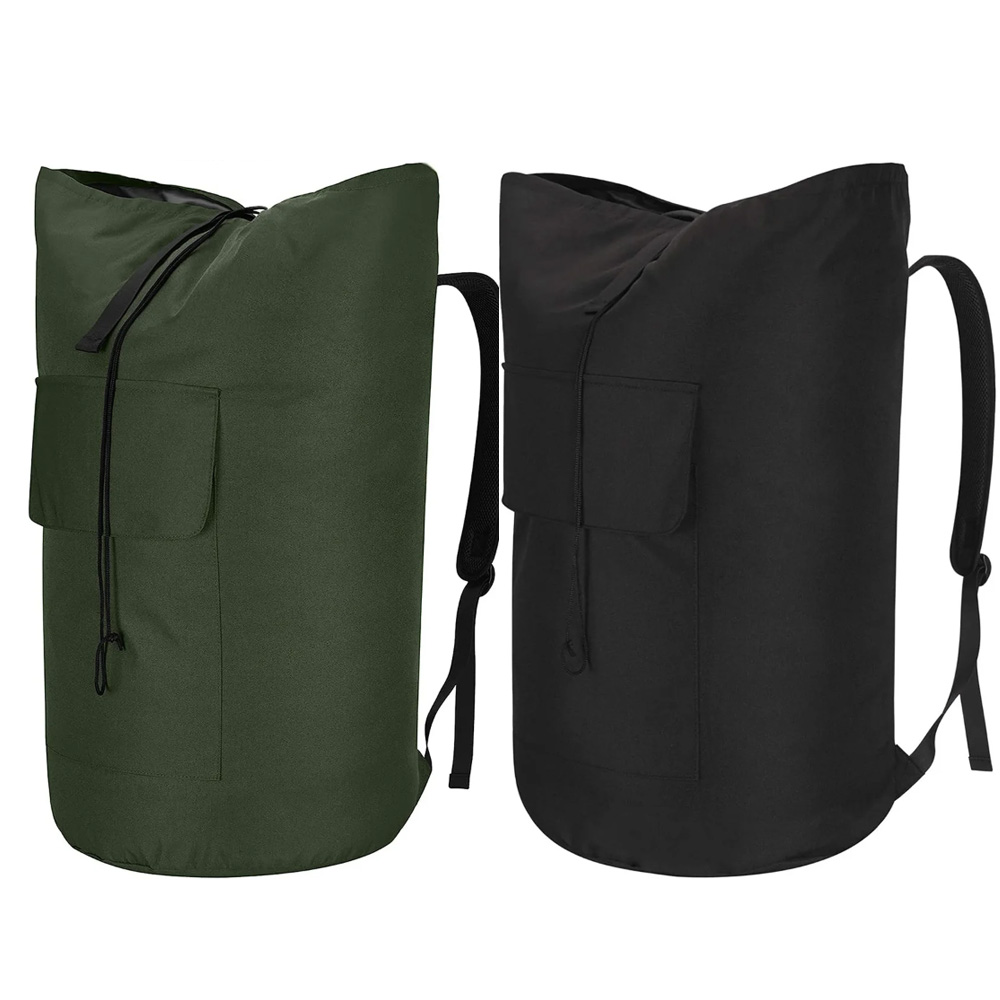 밀리터리 대형 더블백 군용 더블백 여행 대용량 115L 배낭, 블랙 18,900원