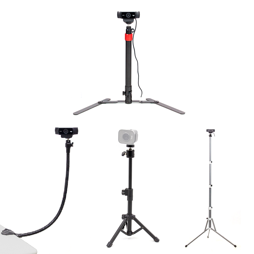 웹캠 삼각대 스탠드 거치대 4종 모음전 로지텍 앱코 코시 온라인수업 개인방송 유튜브 다용도 29,900원