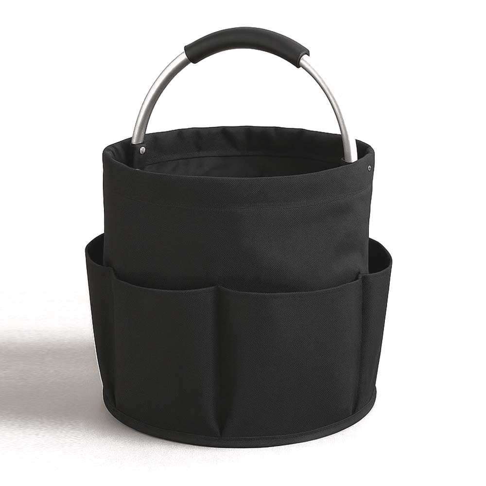 마켓제이영 접이식 휴대용 캠핑바구니, 1개, 1단, 블랙 12,000원