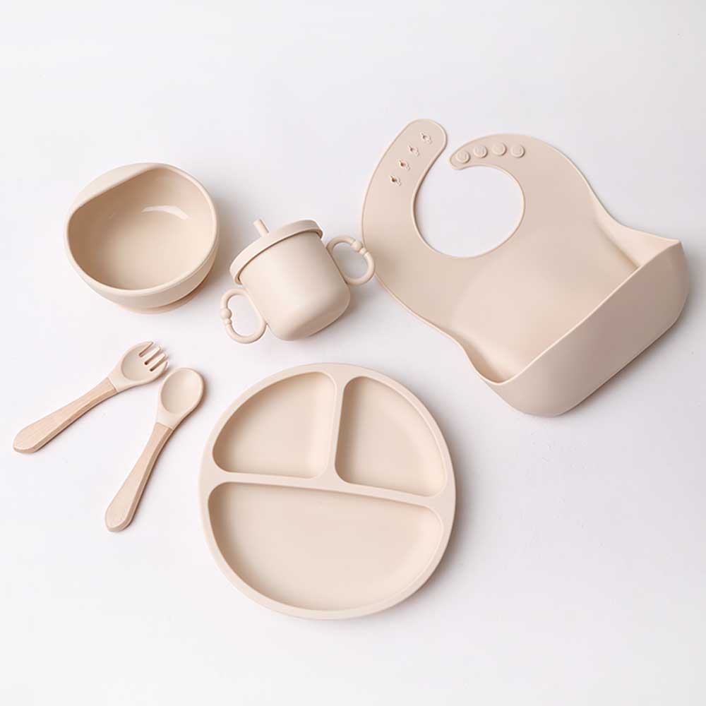 핫버튼 이유식 흡착볼 유아식식기 유아식 식판, 베이지, 1개 19,900원