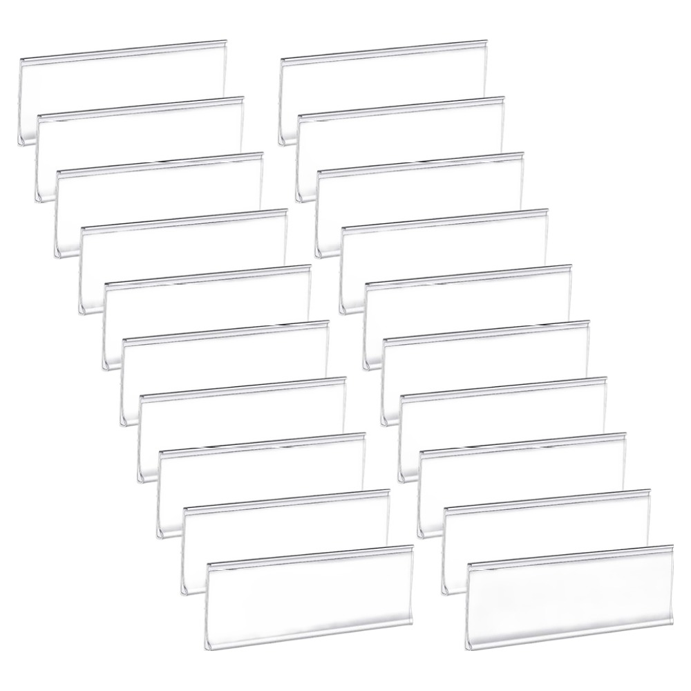 코히모 월프레임 명패 꽂이 투명 5W0495 20p, 단일상품 8,600원