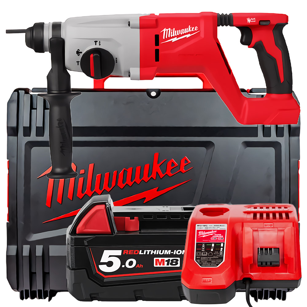 밀워키공식대리점M18 BLHACD26-501X 26mm 18V 충전 로터리 함마드릴 SDS PLUS 전동 파괴 해머 앙카 드릴 뿌레카 398,000원