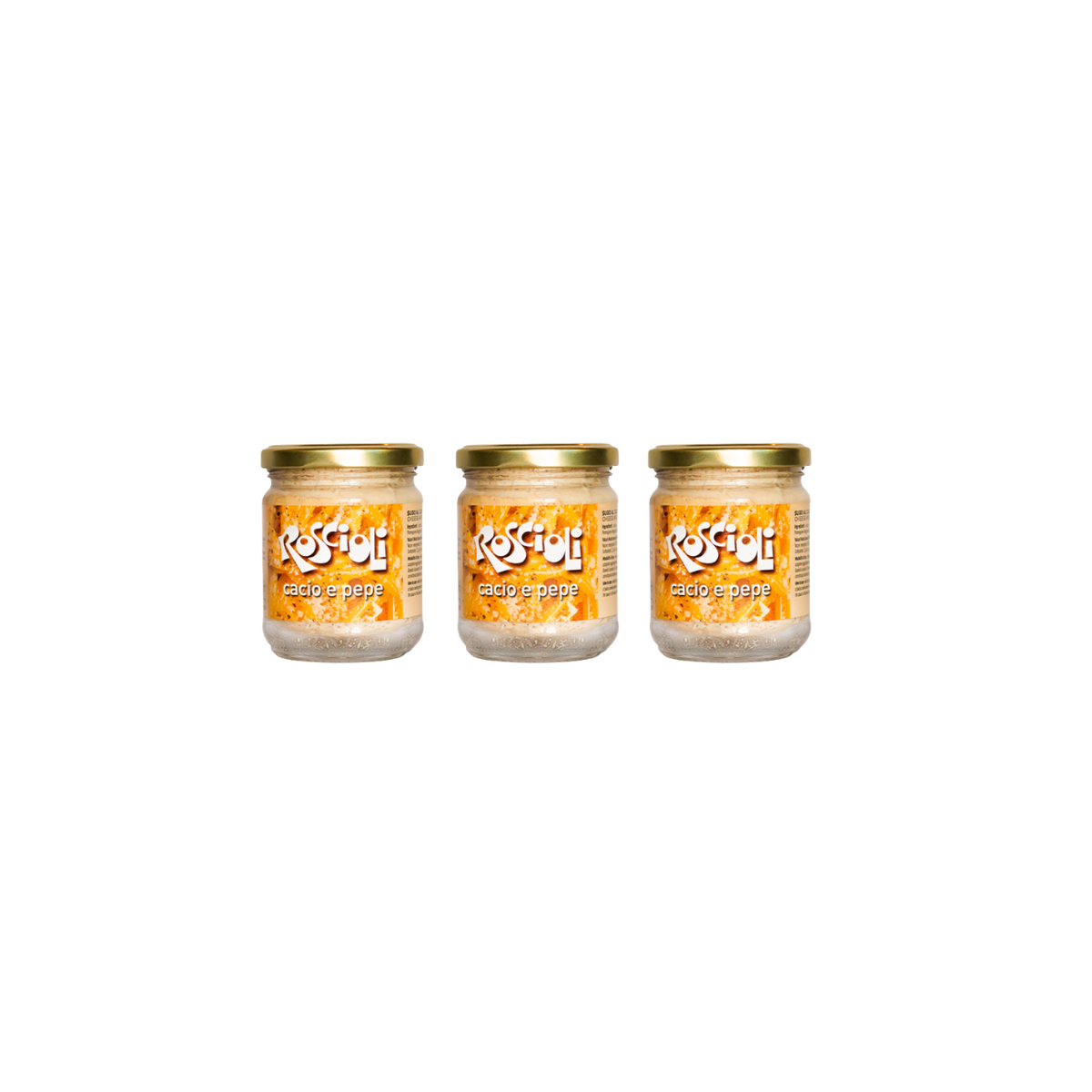 로숄리 이탈리아산 100% 로마 정통 카치오 에 페페 소스 Roscioli Cacio e Pepe Sauce, 3개, 180g 70,000원