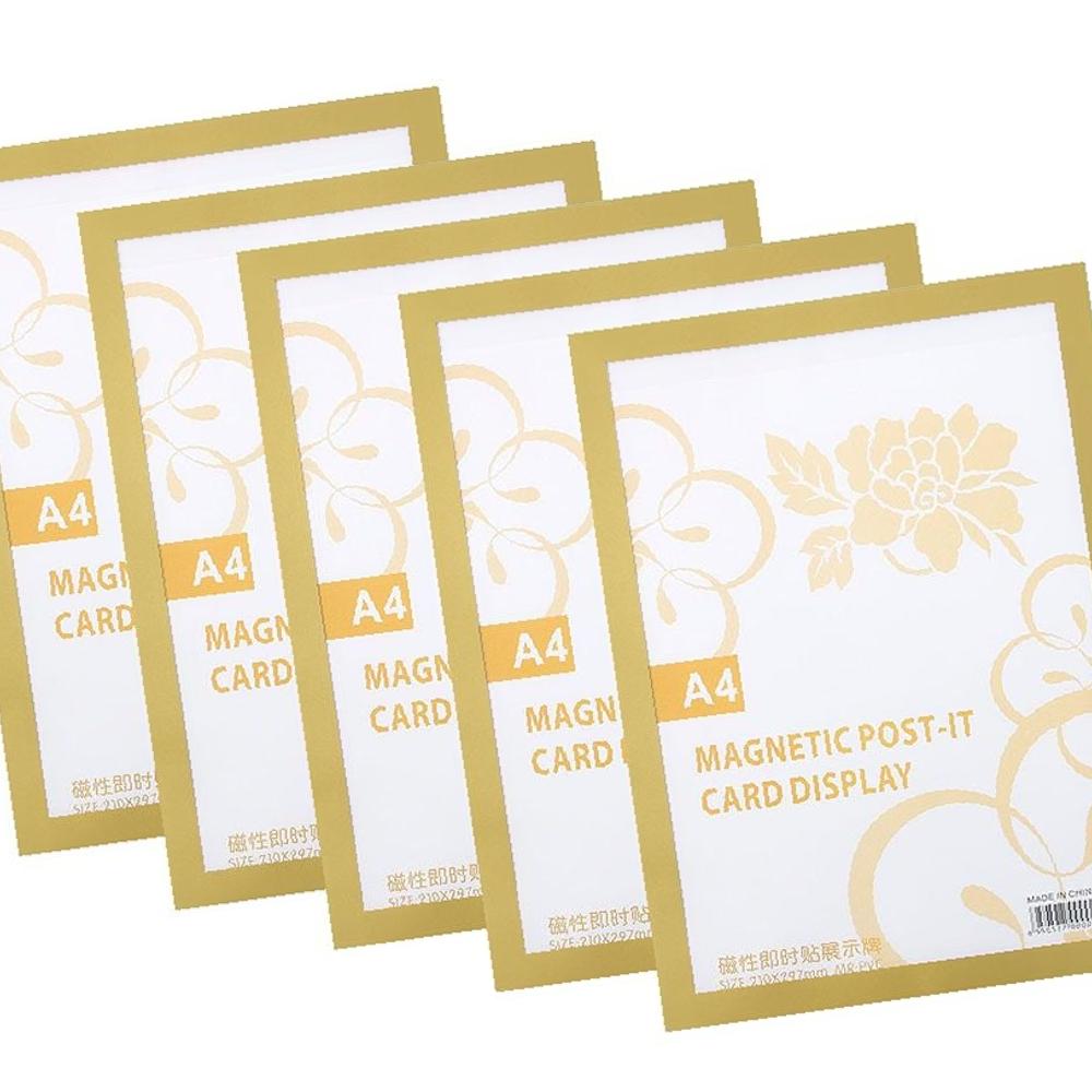 HWA A4크기 자석 알림판 게시판 학교 어린이집 유치원 학원 교회 회사 사무실  5개세트 OC_0208TG 21,000원