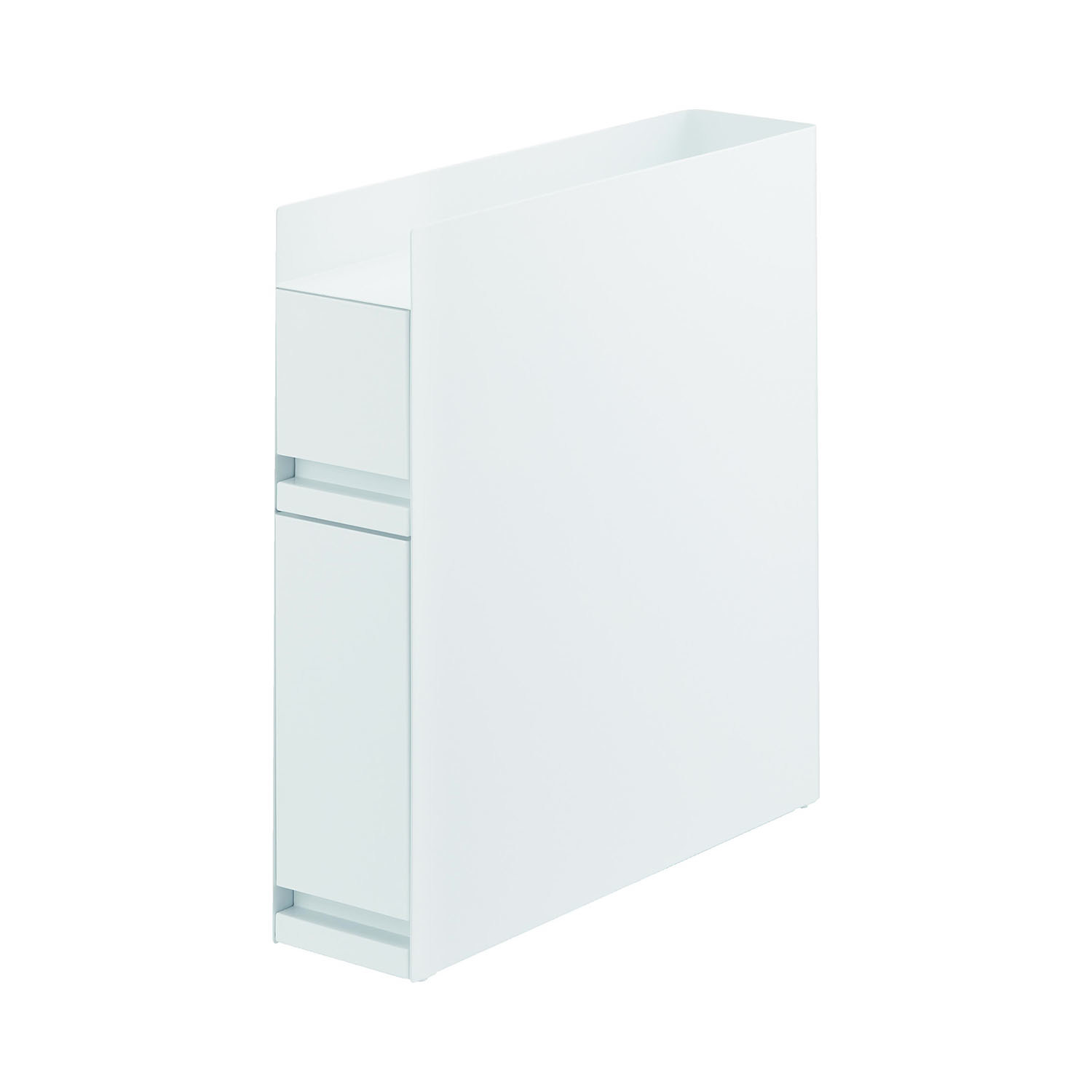 야마자키실업 깔끔 수납형 틈새 조미료 2단 보관대 타워 4334/4335, 화이트, 1개 170,000원