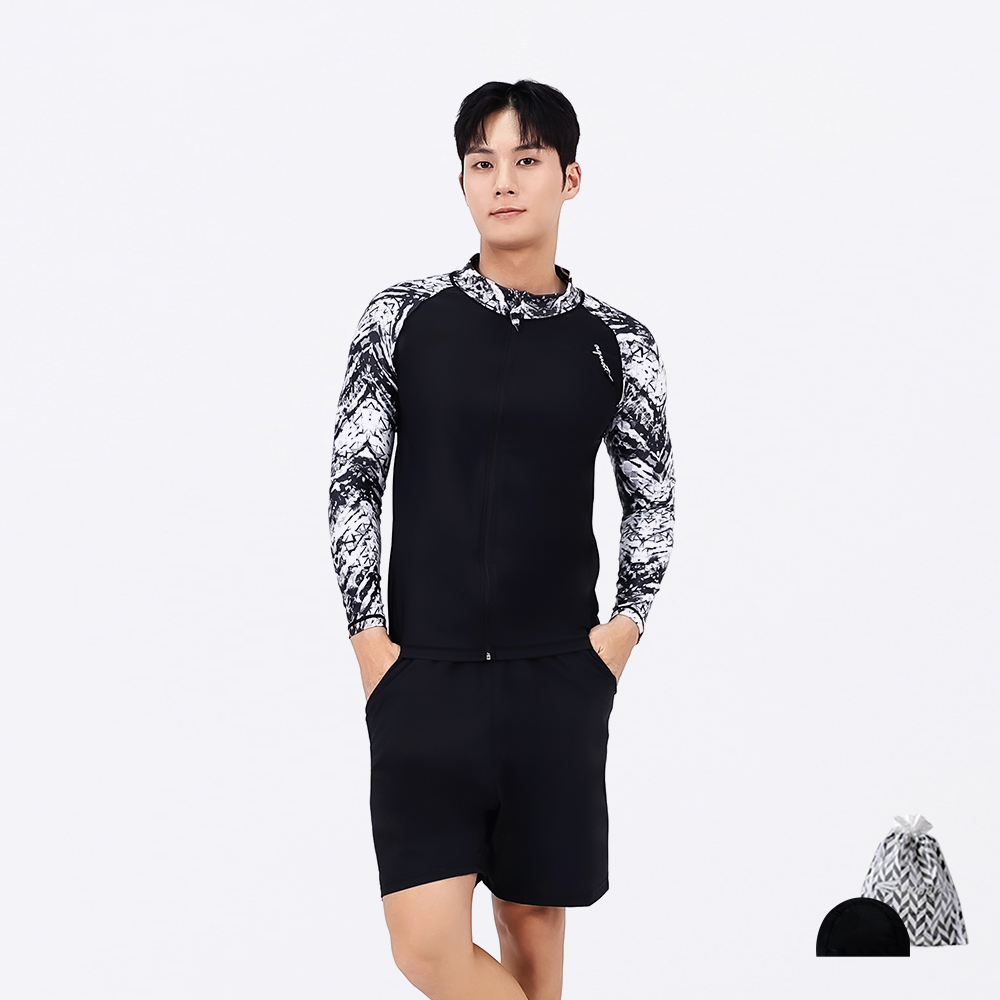 아쿠아티카 남성용 집업 래쉬가드 상하의 세트 AQAMAN-PZ 38,900원