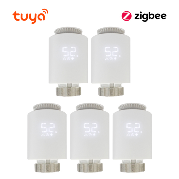 Tuya ZigBee3.0 스마트 TRV 라디에이터 액추에이터 밸브 온도 조절 컨트롤러 지원 Alexa Google 홈 158,300원