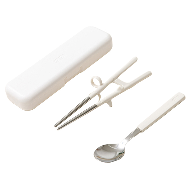 에디슨 아동용 스텐 젓가락 스푼 케이스 세트 13,420원