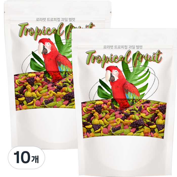로라펫 앵무새 트로피컬 과일 펠렛 중대형 61,500원