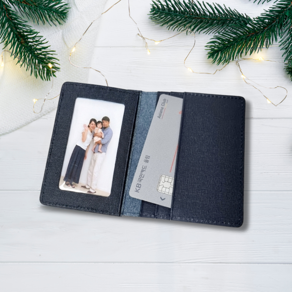 국내제조 천연 소가죽 슬림 카드지갑 18,800원