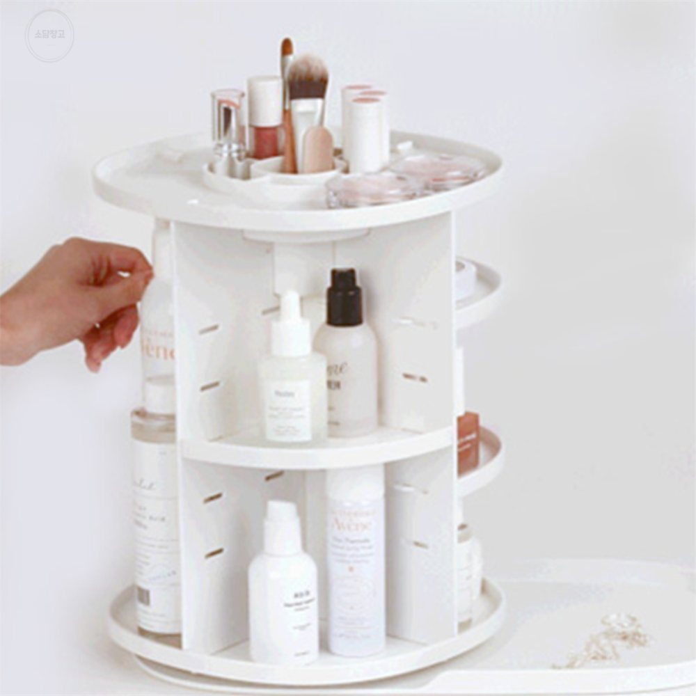 데스크탑화장품정리함 향수보관함 진열대 수납 28,400원