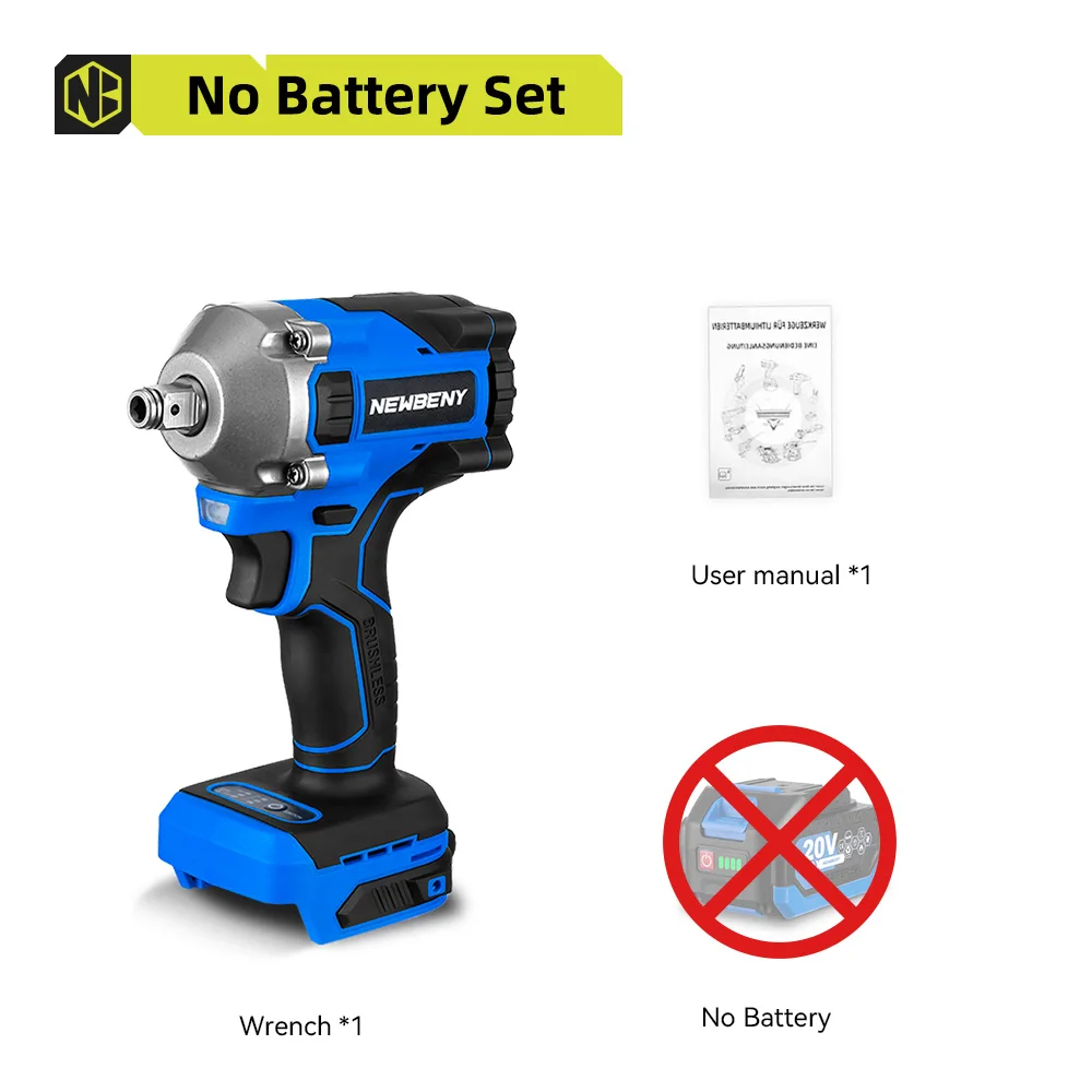 YOFIDRA 브러시리스 bldc 전기 임팩트 렌치 무선 충전식 소켓 스크루 드라이버 전동 공구 Makita 마키타 마 46,800원