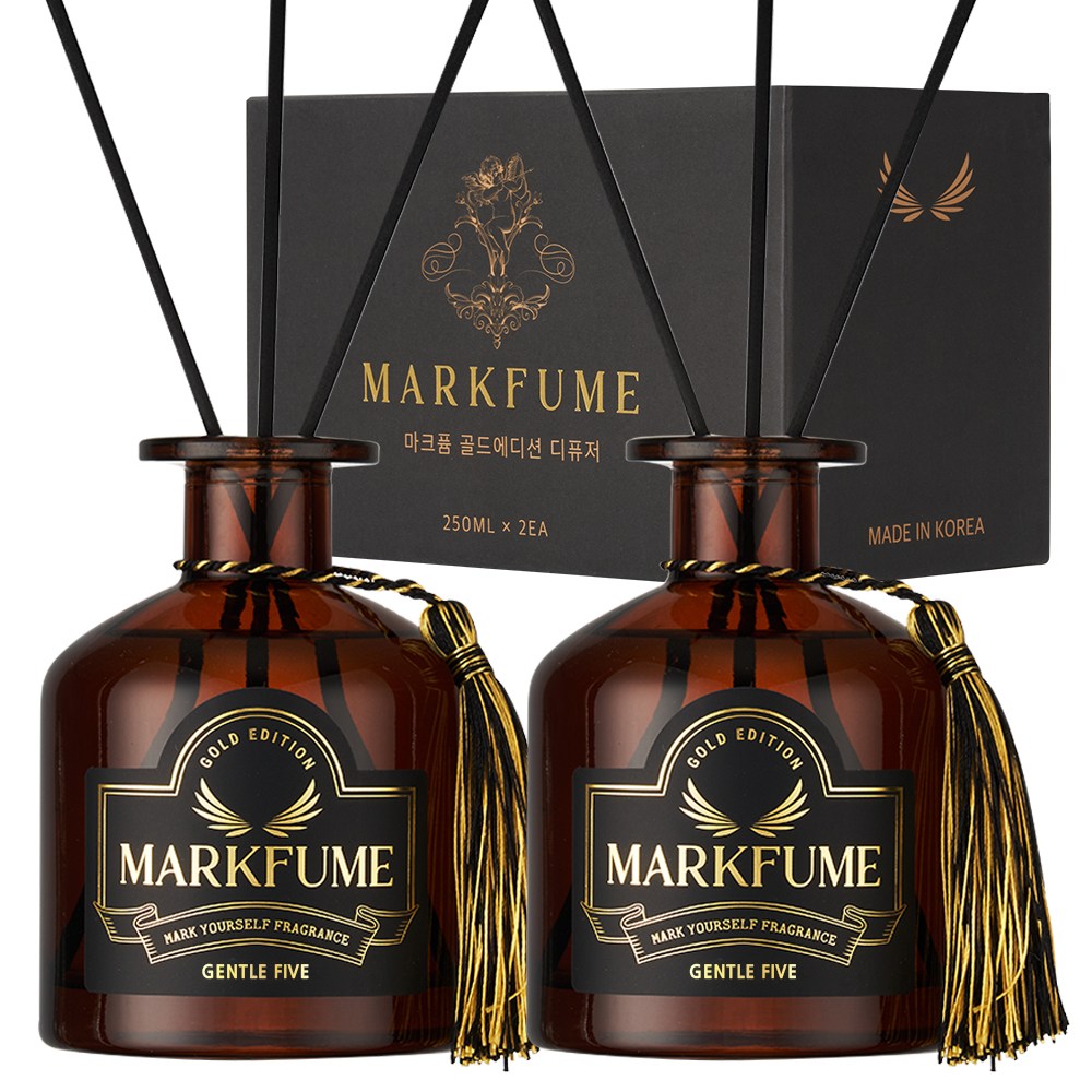 실내방향제 마크퓸 골드에디션 디퓨저 250ml 1+1 기획세트 11,890원
