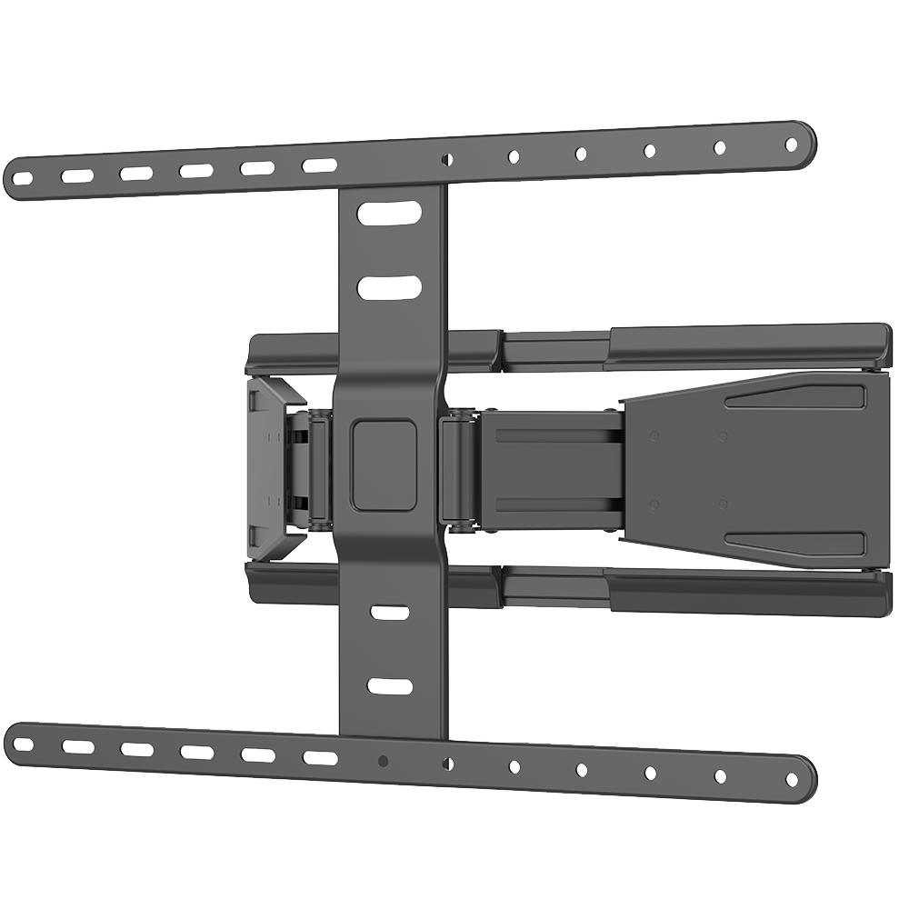엔산마운트 NX-64 티비 벽형 TV 벽걸이 브라켓 거치대 65인치 풀모션 상하좌우 슬림형 매립형, 블랙, 1개 59,000원