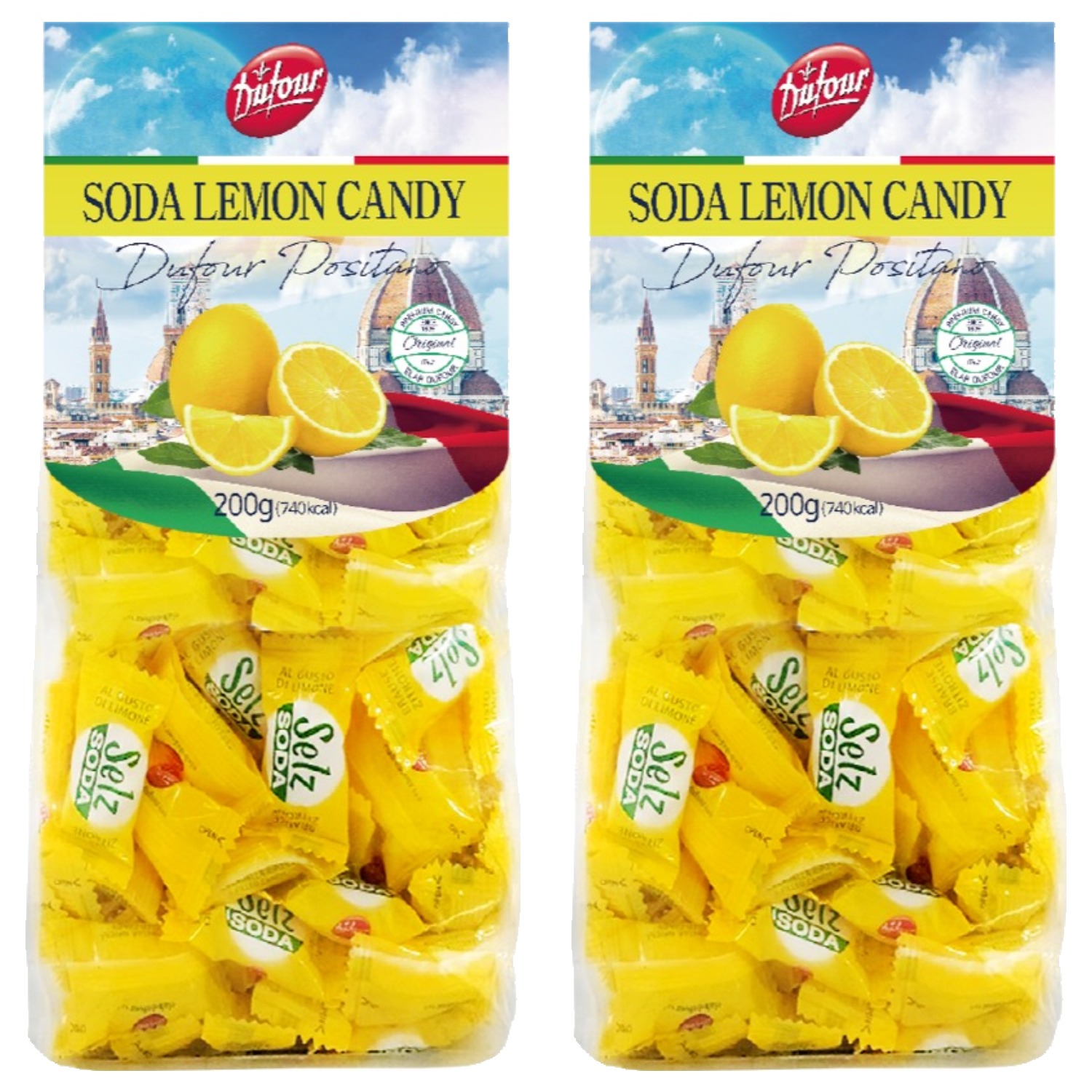 듀포 포지타노 소다레몬캔디, 200g, 2개 14,960원