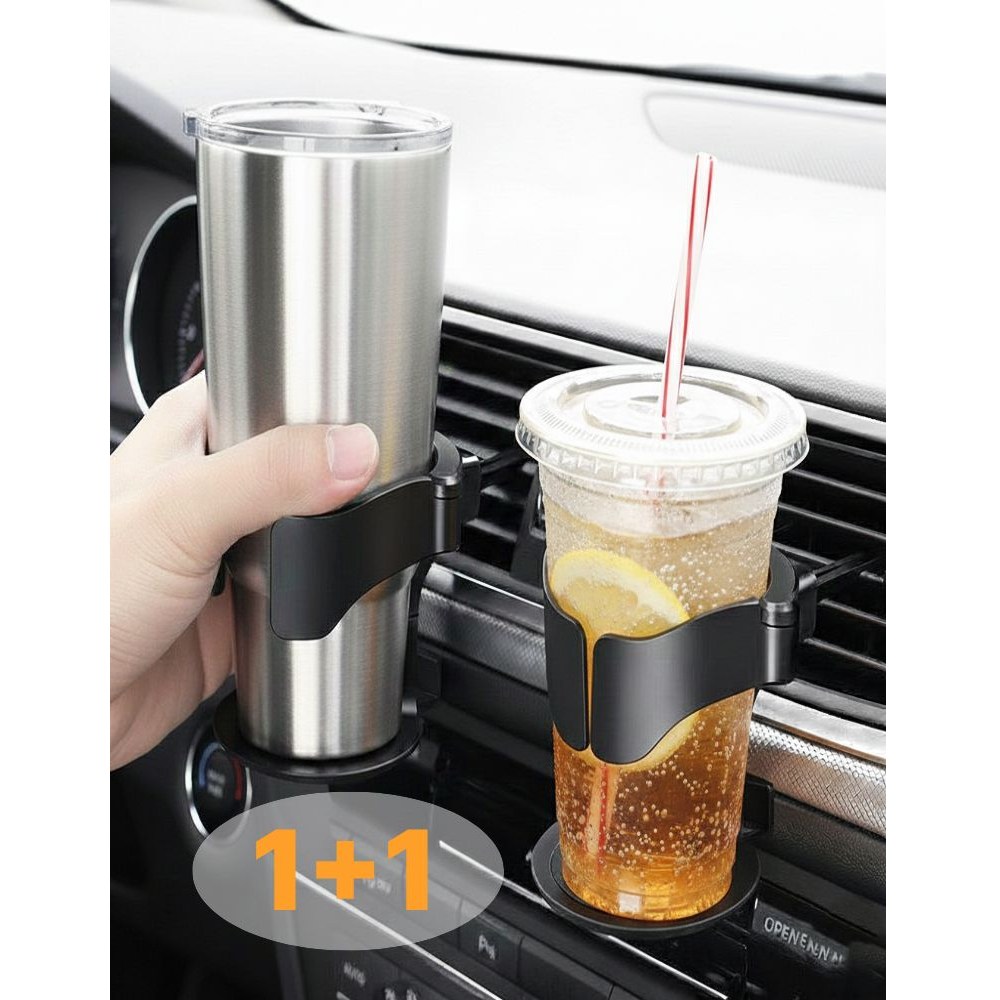 썬썬 차량용 송풍구 컵 거치대, 블랙, 2개 14,900원