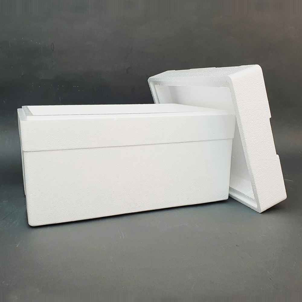 직사각 높은형 8호 스티로폼박스 아이스박스 포장박스 외경 556X372X343mm, 1개, 흰색 13,400원