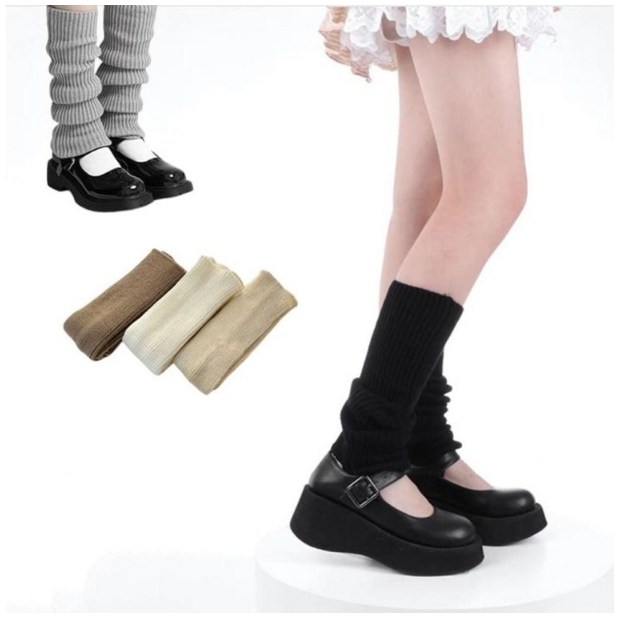 탑픽 레그 워머 여성 롱 니트 종아리 발토시 고리형 롱워머 요가 필라테스 보온 29,200원