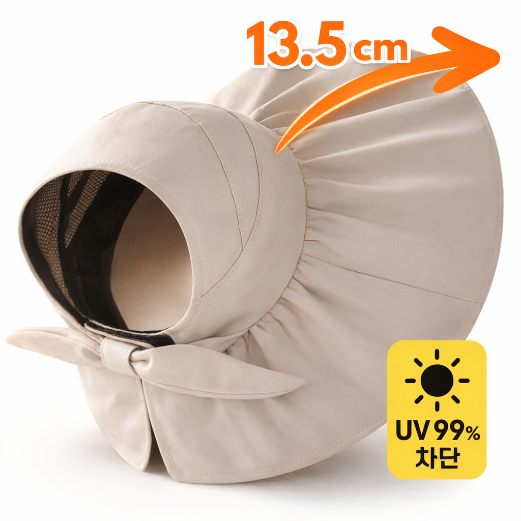 실비마켓 프리미엄 여성 여름모자 자외선차단 햇빛가리개 모자 썬캡 15,900원