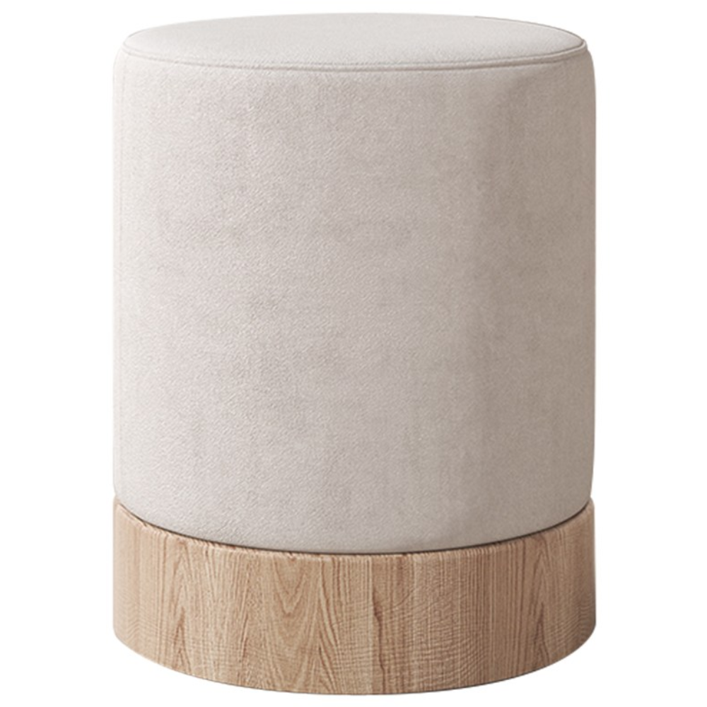 온더루프 오크 패브릭 스툴, 1개, 아이보리 19,800원
