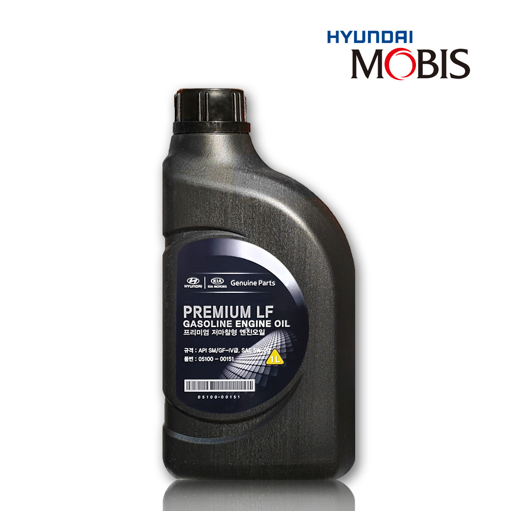 현대 모비스 순정 엔진오일 05100-00151 (가솔린/LPG/하이브리드) 5W 20 SM,GF-IV /프리미엄 LF 23,440원