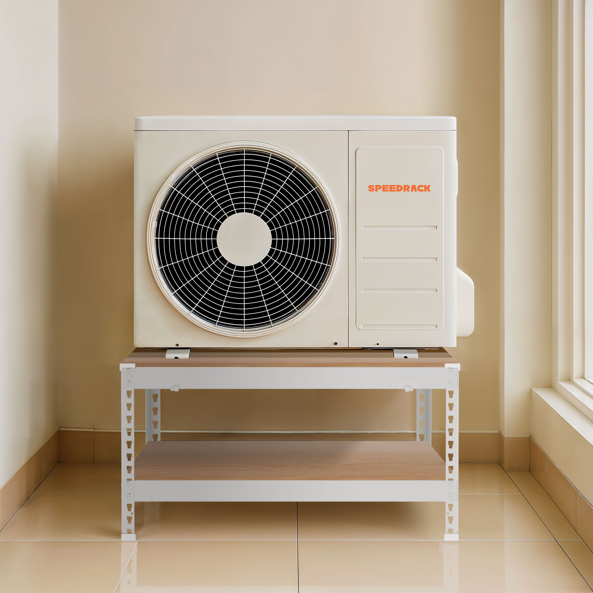 스피드랙 에어컨 실외기 베란다 정리 받침 선반, 현재가 37,900원