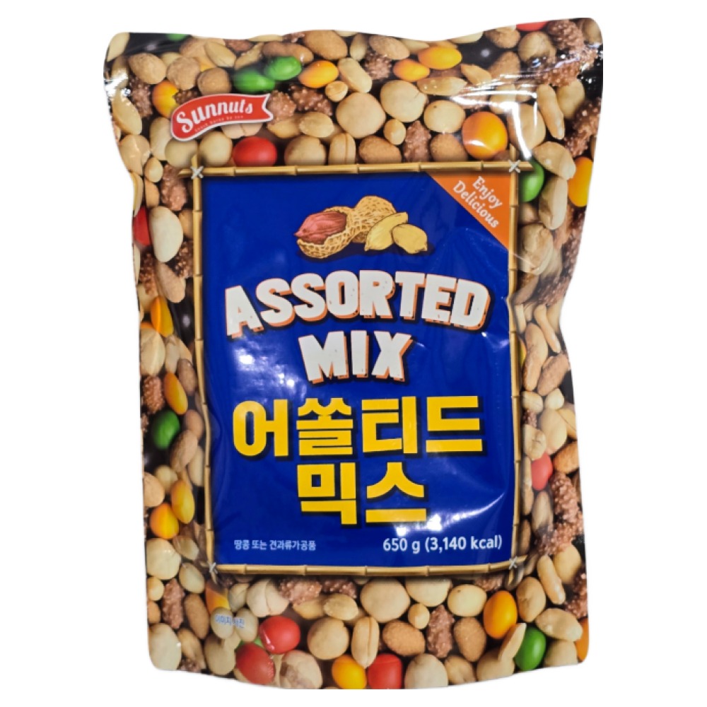 하루견과 어쏠티드 피넛츠 믹스 650g, 650g, 1개 7,490원