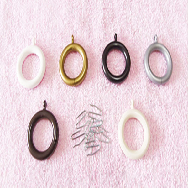 드림아트 15mm, 25mm, 35mm 커튼봉용 커튼링 (총 27종), 골드 - 1개 330원