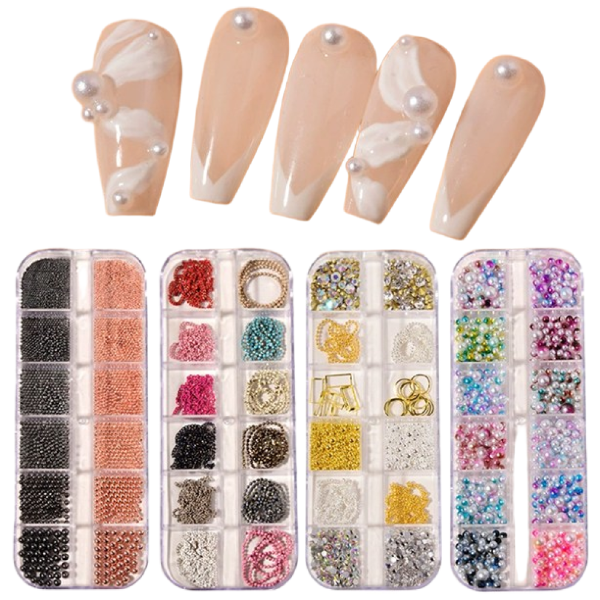 치프몰 스톤 네일 파츠 세트 81종, 1개, C_005 4,900원