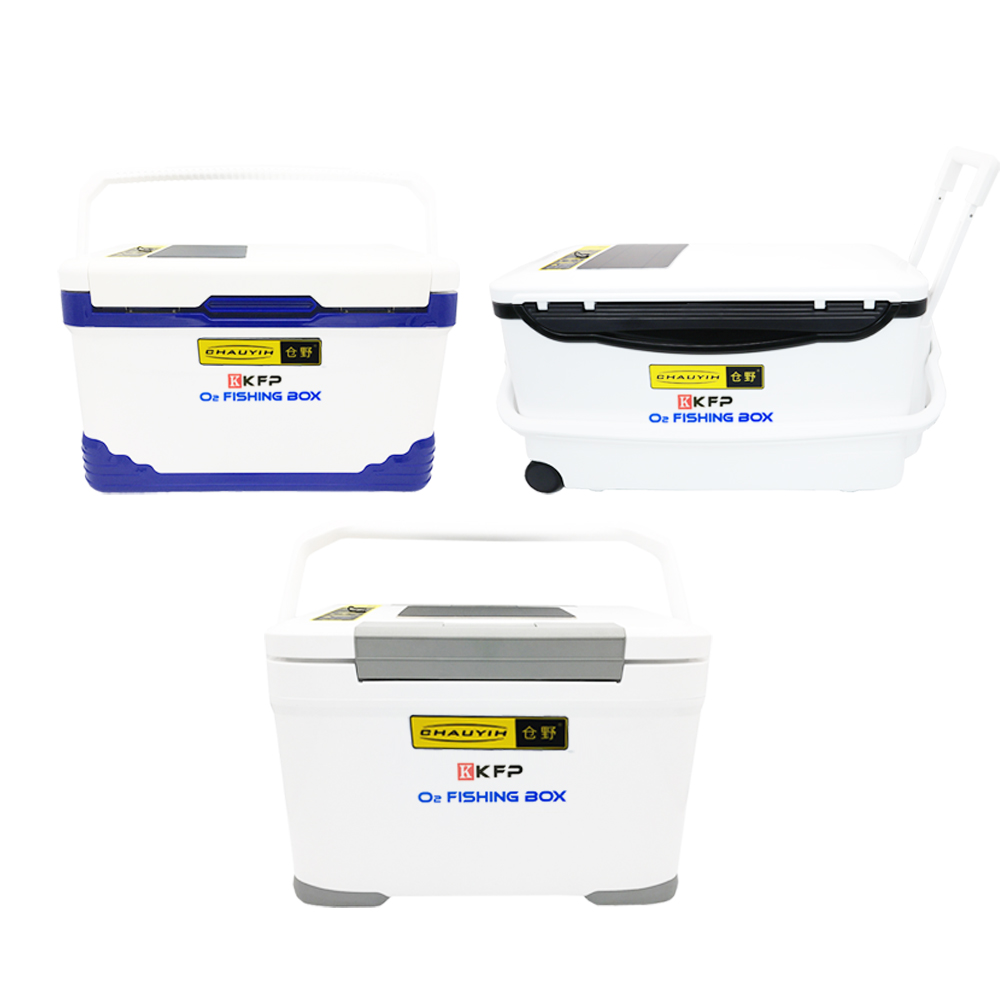 KFP 공기 주입기 장착 아이스 활어 박스 태양열충전 USB충전 강약조절, 1개 219,000원