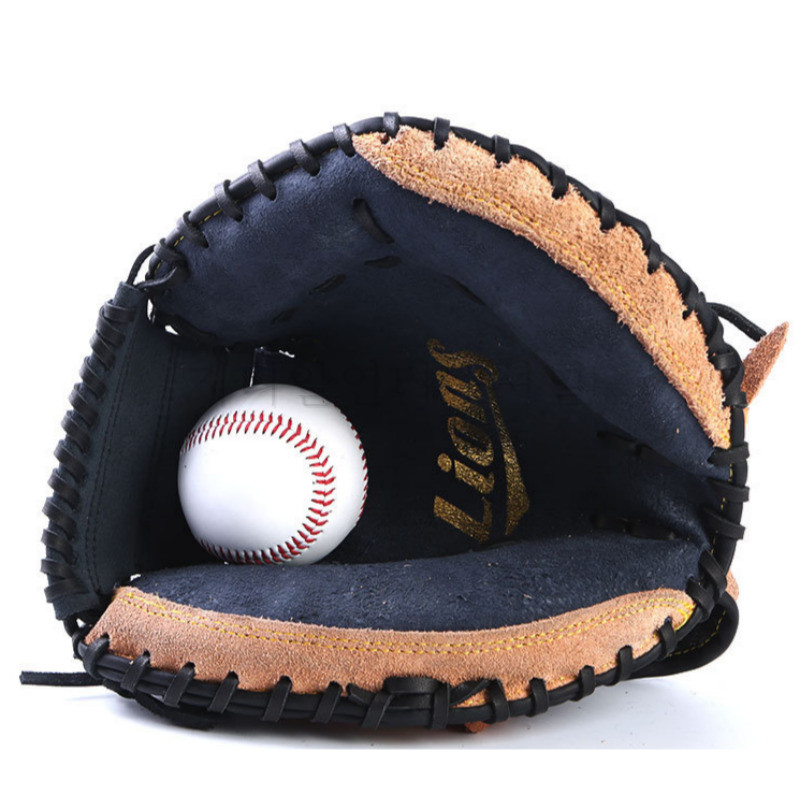 디엘 포수글러브 야구글러브 포수미트 올소가죽 안전야구공 세트 12.5인치, 블랙브라운, 1개 49,890원