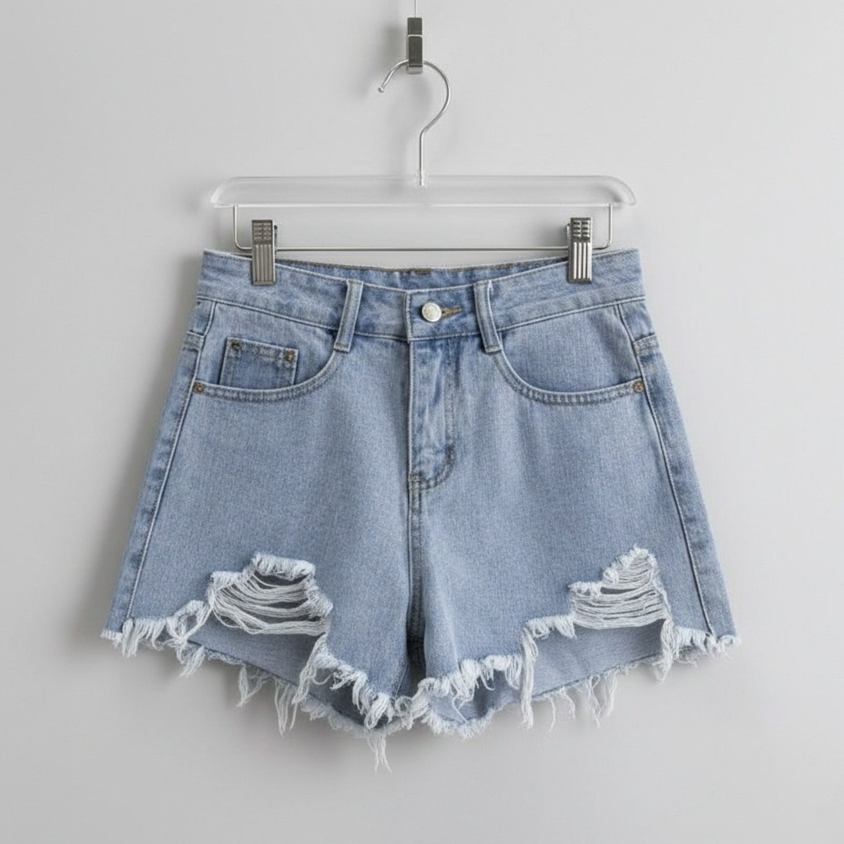 Shopflix 여성용 여름 찢청 데님 반바지 빈티지 4color 17,900원