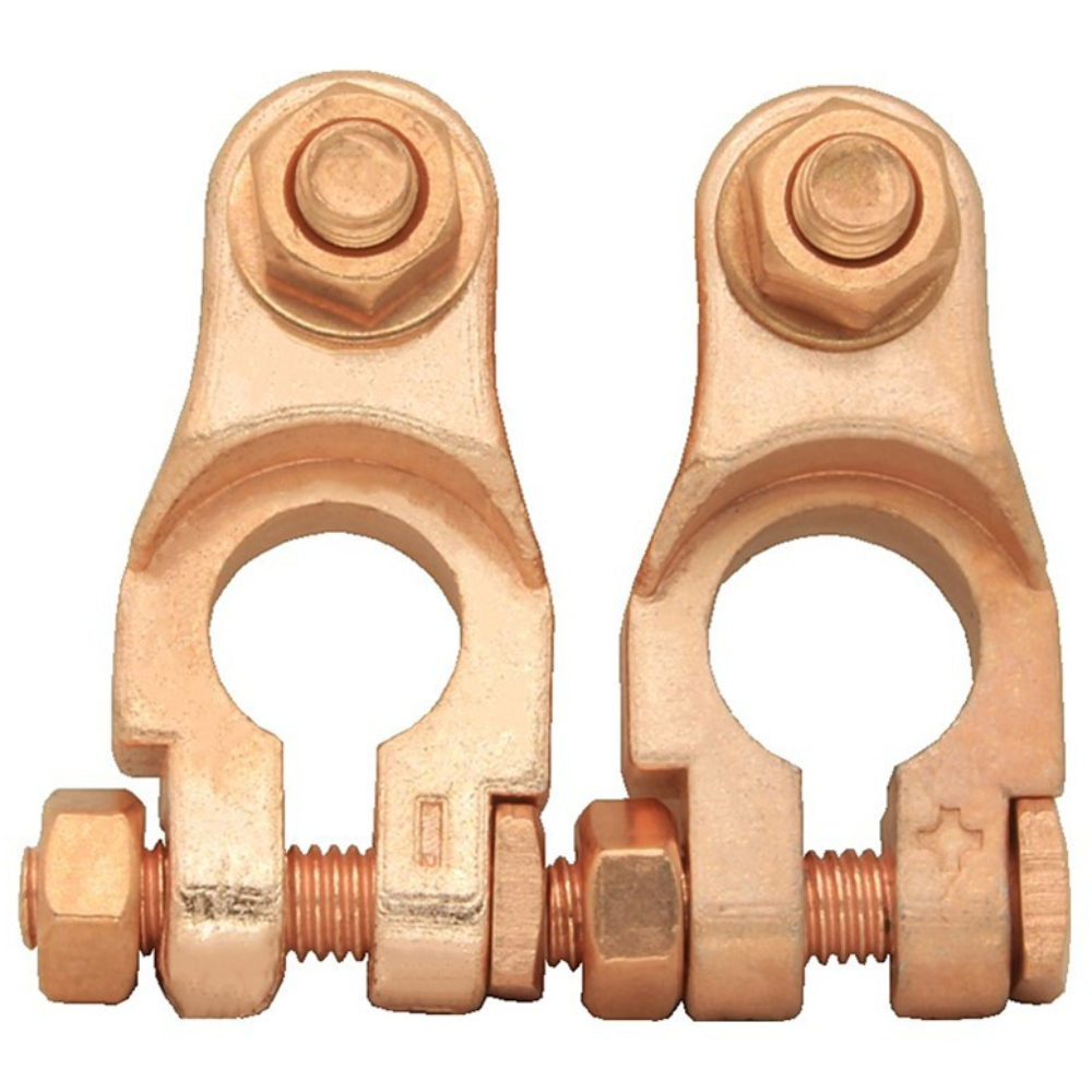 진주바다 자동차 배터리 터미널 단자 대형차 버스 음극(-) 양극(+) 2개 1세트, 2개 6,500원