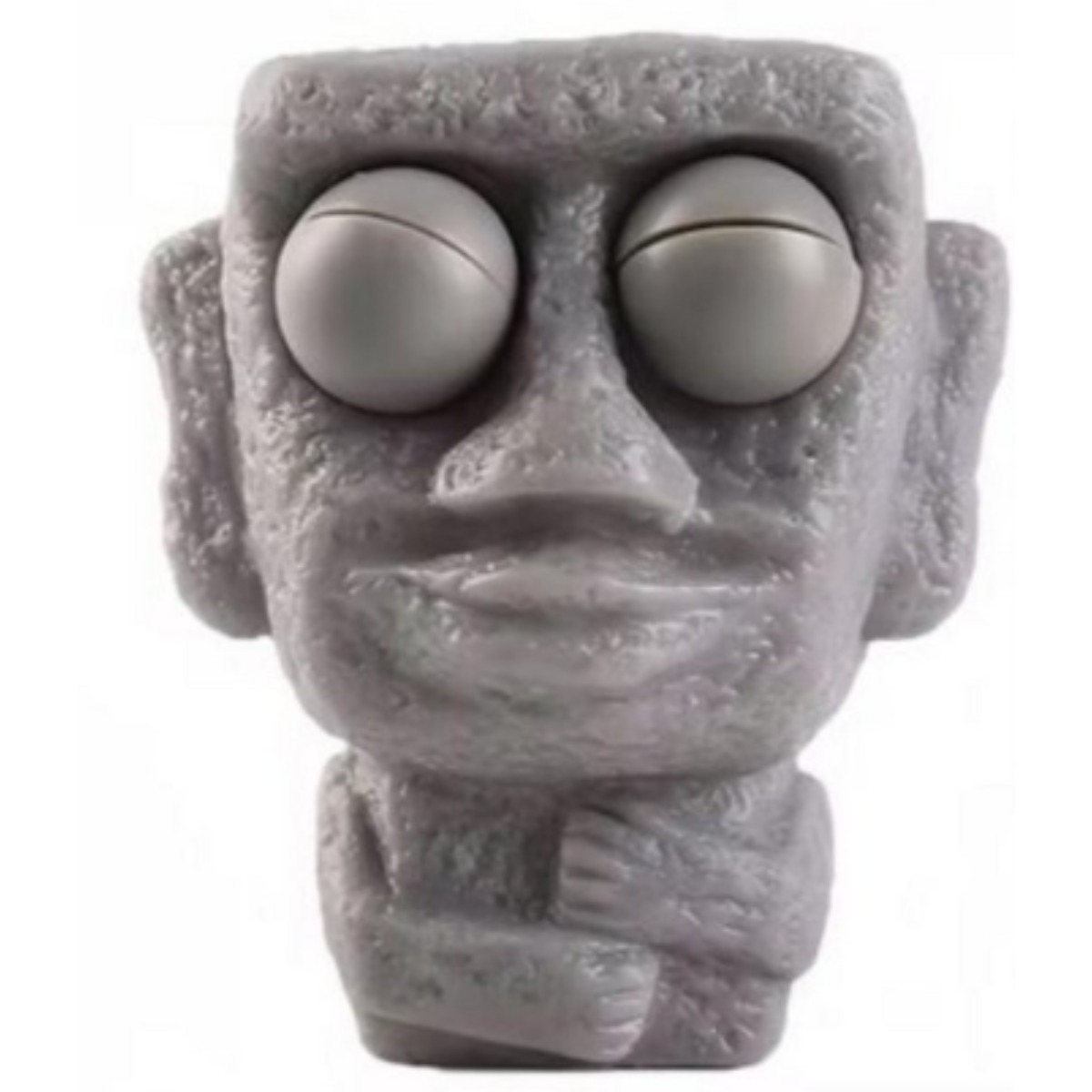 [당일출고] 모아이석상 말랑이 스퀴시 스트레스볼, 3개, 30g, 그레이 9,900원