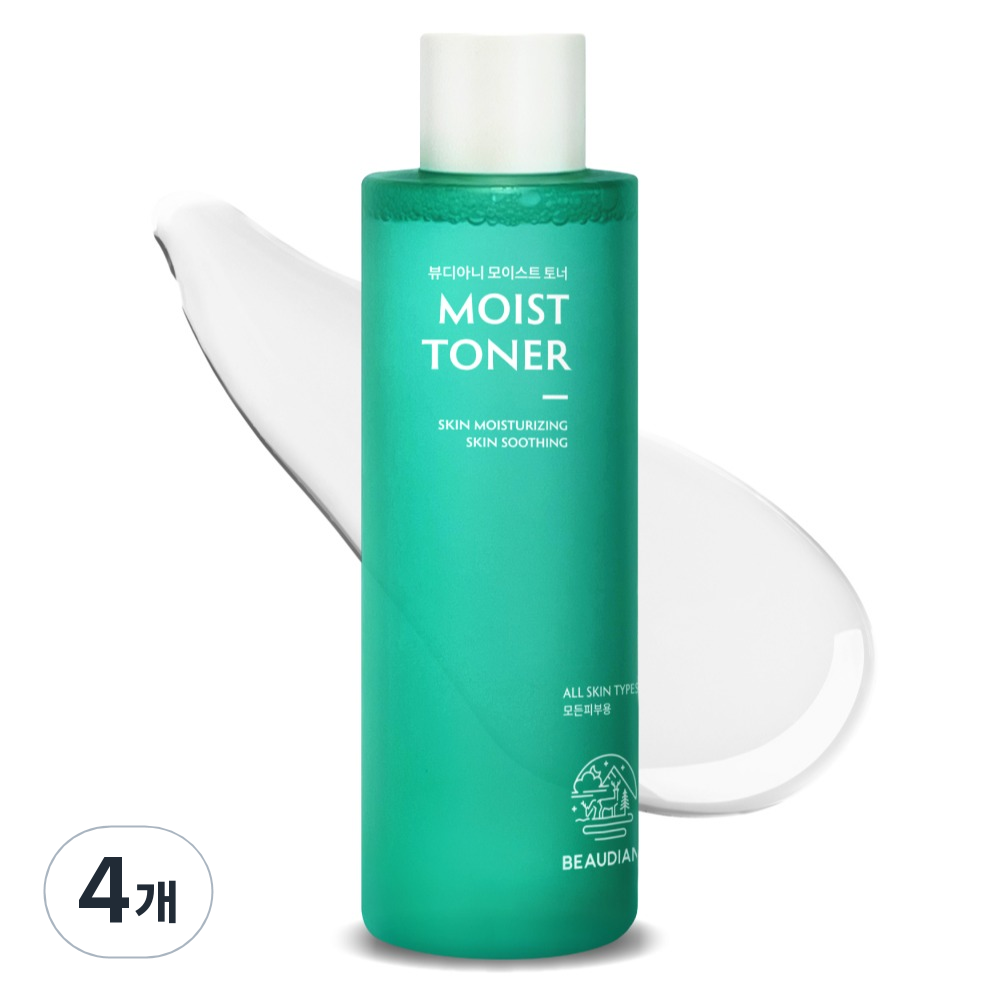 뷰디아니 모이스트 토너, 4개, 250ml 48,800원