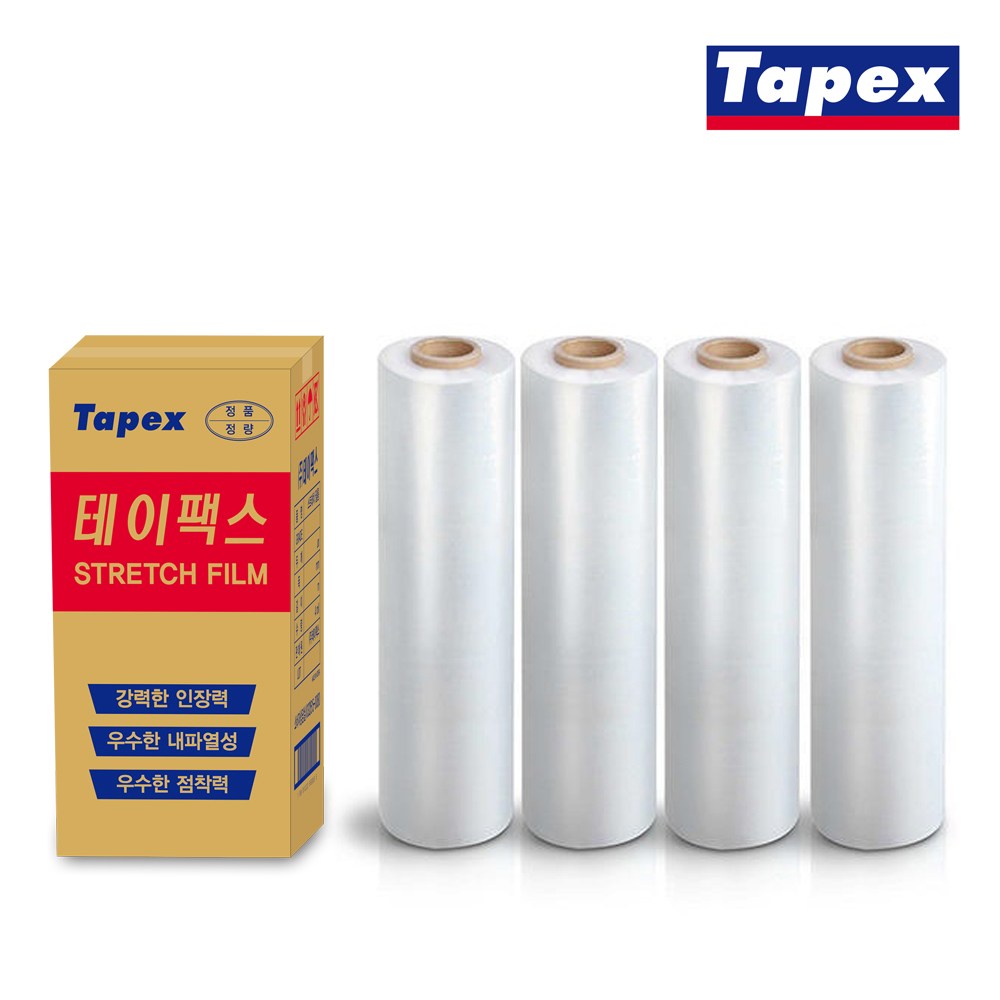 유니랩 테이팩스 스트레치필름 18mic(1BOX), 4개 76,000원