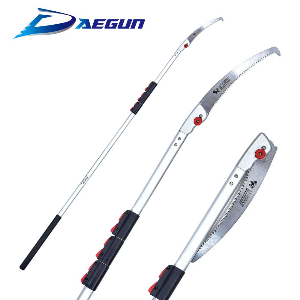 [국산] 접이식 고지톱 5m 3단 연장형 가지치기 전정톱 대건금속 DE-3050 국산 SK5날 전문가용 125,000원