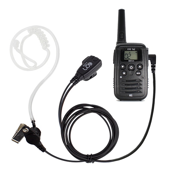 tti 티티아이텍 LOG T60 무전기 호환 이어폰 로그 IN8000T 이어마이크 인이어 리시버 맥슨1핀 7,600원